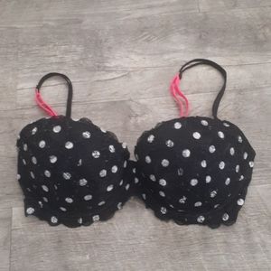 Victoria secret Pink black push up bra 34D